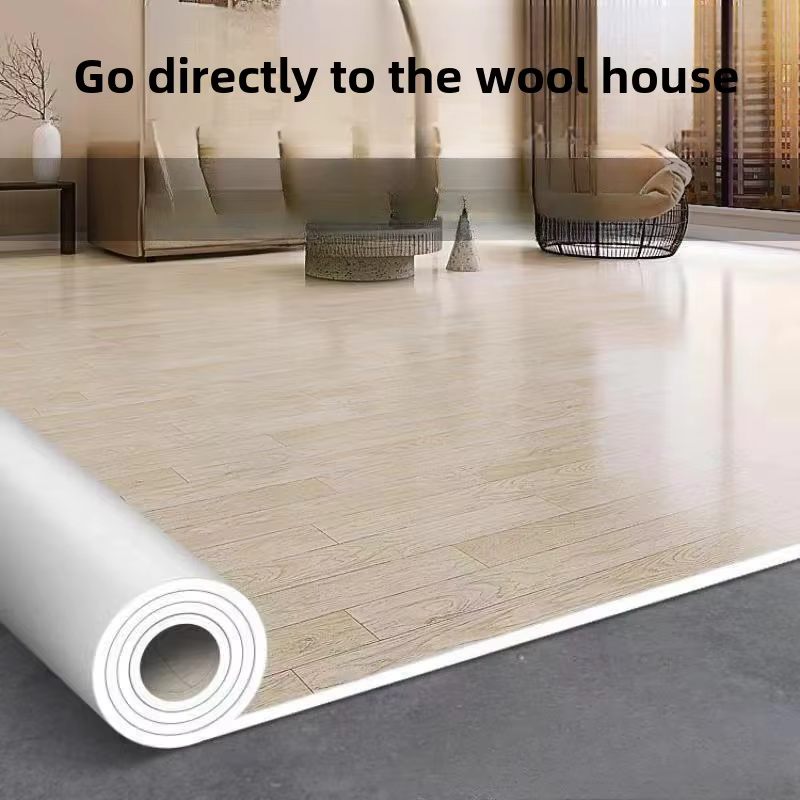 Tapis de sol en plastique PVC épais-tapis de grande surface pour chambre à coucher et salon