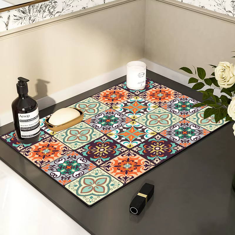 Tapis de séchage absorbant pour cuisine