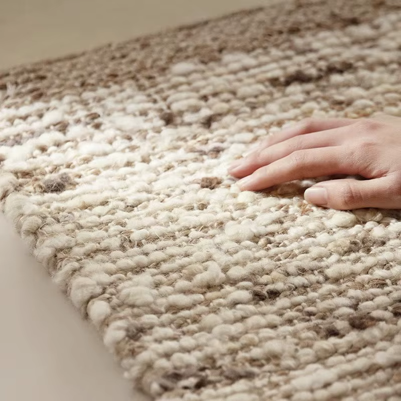 Tapis en laine tissé à la main pour salon