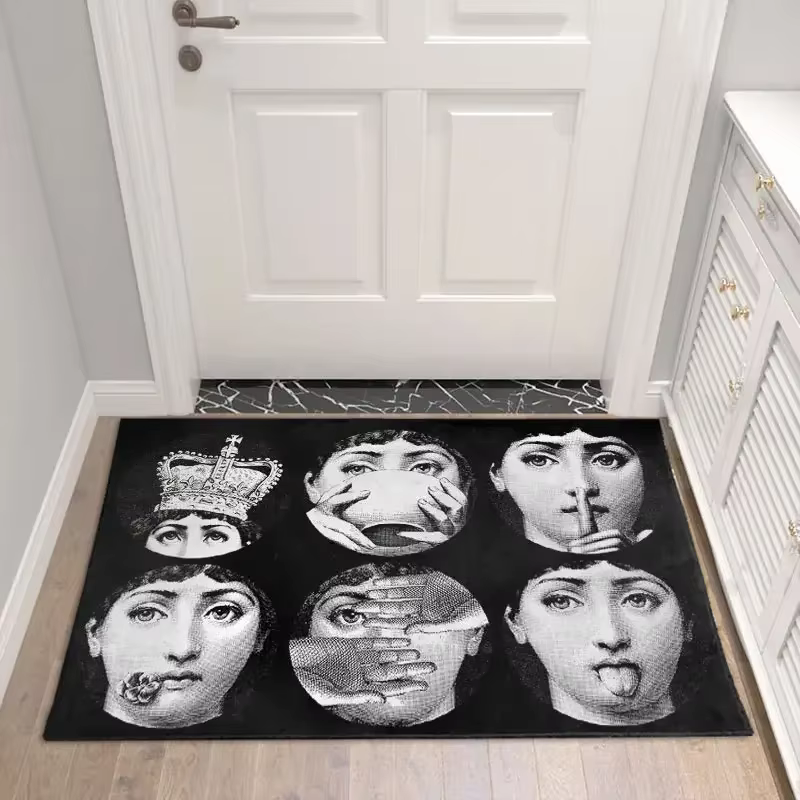 Lina-Tapis de chevet en polymère pour salon