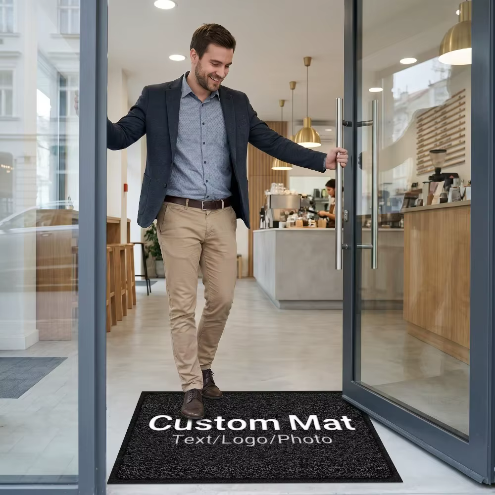 Tapis d'entrée personnalisé pour entreprise