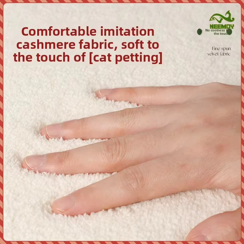 Tapis de noël rond antidérapant pour salon et chambre à coucher