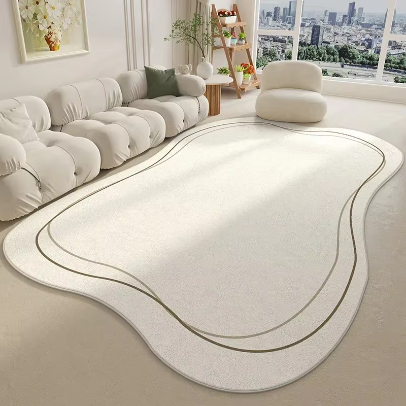Tapis de salon, grand tapis moelleux et doux