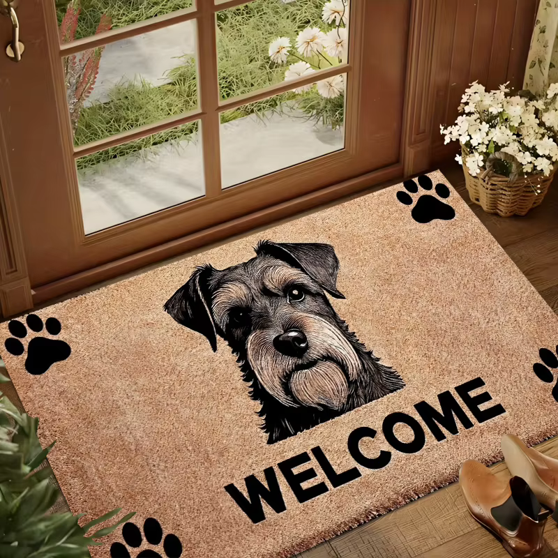 Tapis d'entrée « Bienvenue »