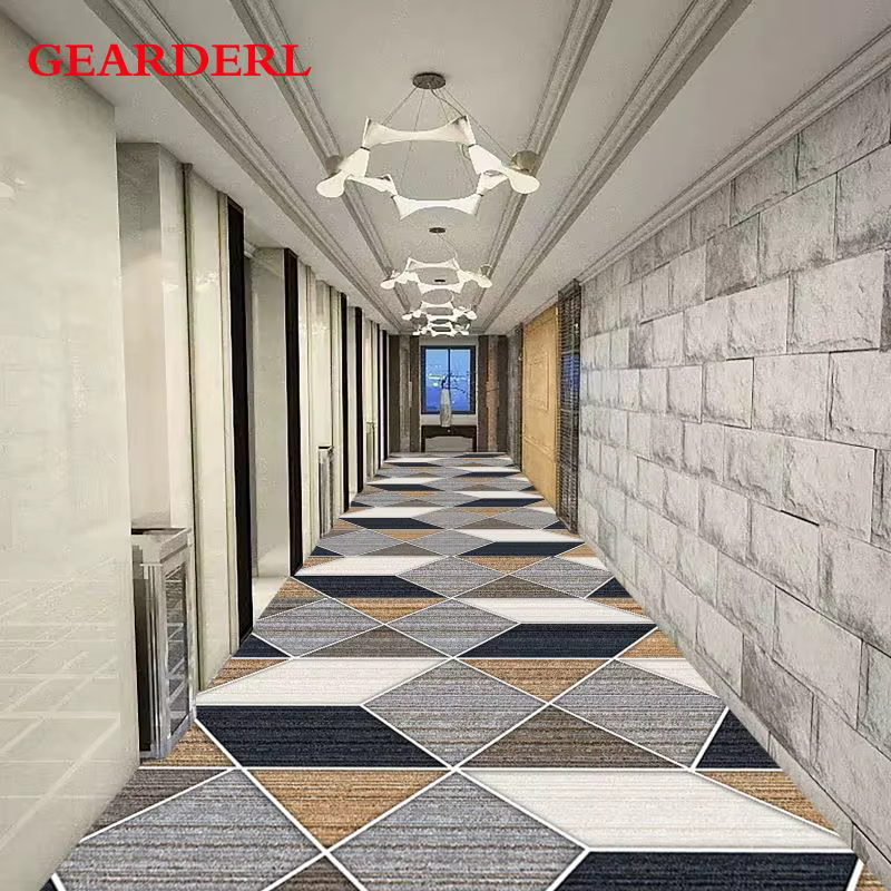 Tapis long de couloir de ménage moderne