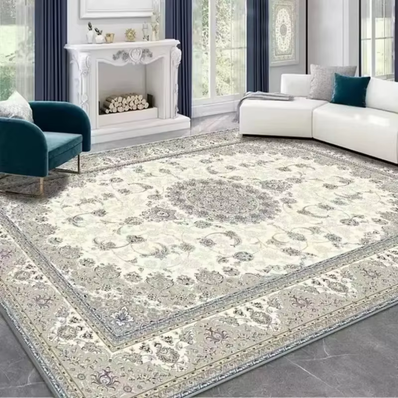 Tapis d'appoint floral oriental persan VIKAMA