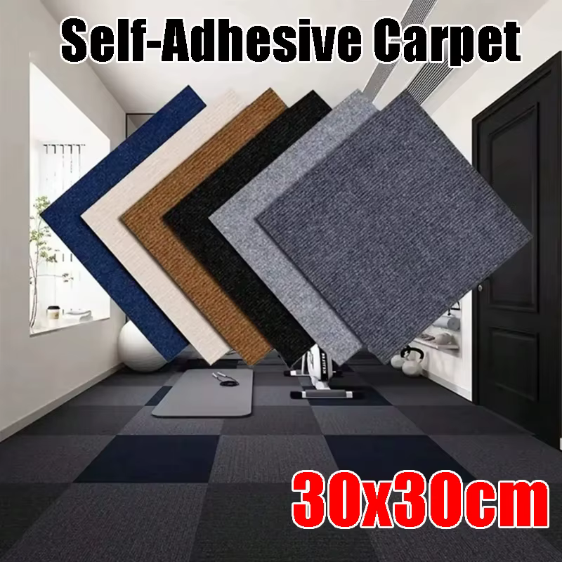 Carreaux de tapis auto-adhésifs 30x30cm