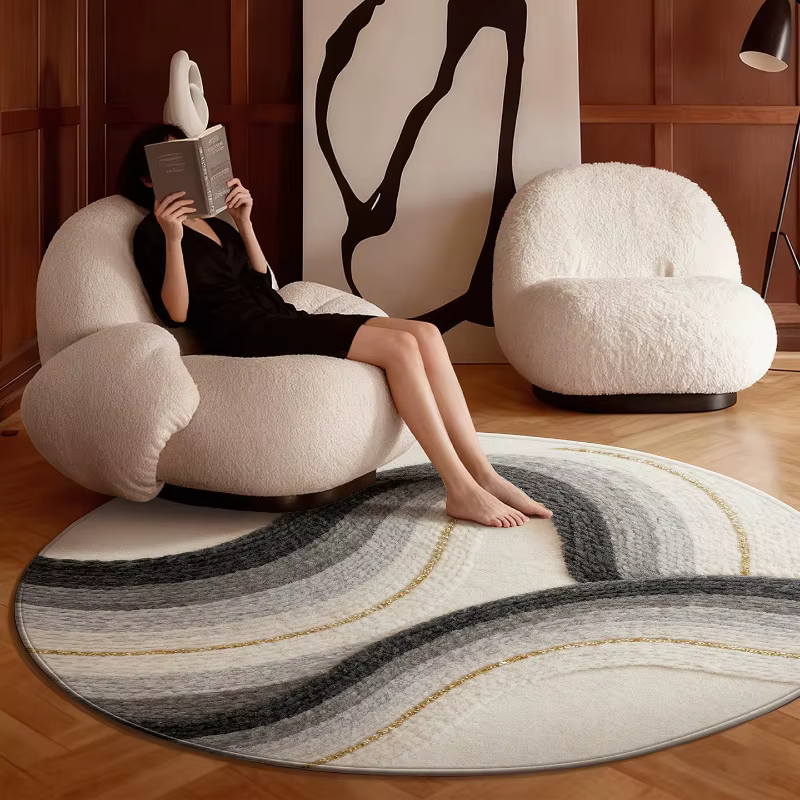 Tapis de style moderne pour chambre à coucher