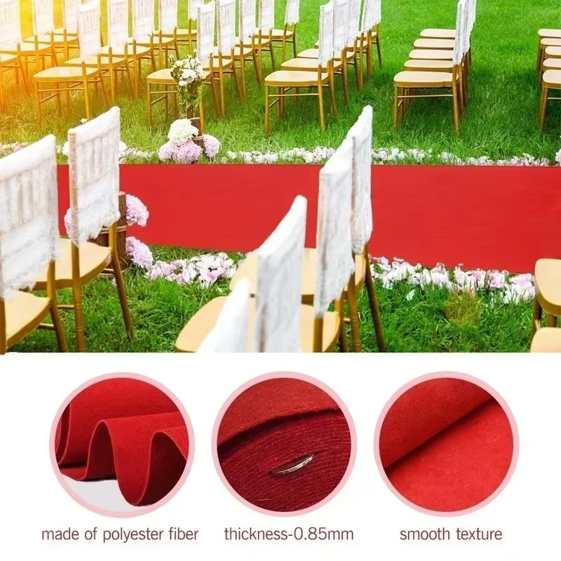 Tapis de mariage exquis