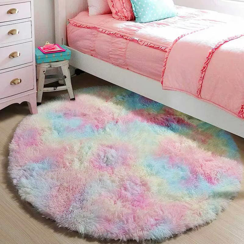 Tapis rond arc-en-ciel 60/80/100/120/140/160
