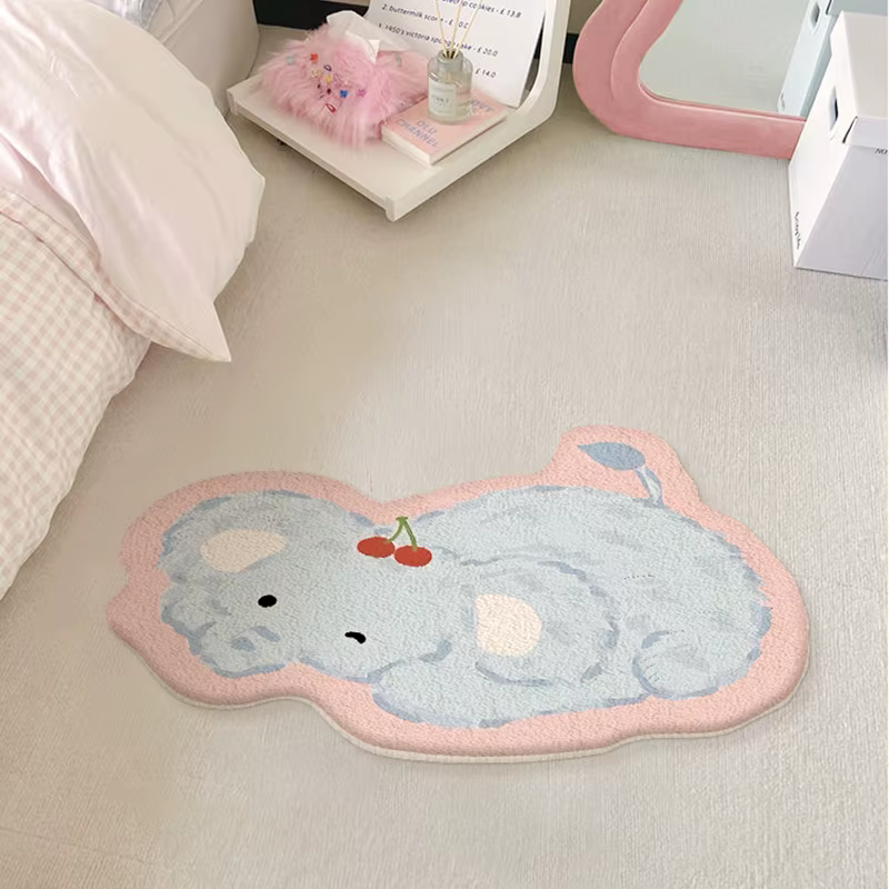 Tapis imitation cachemire