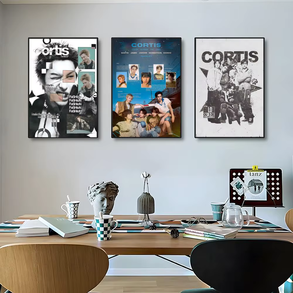Affiche du groupe de garçons CORTIS, affiches haute définition, art mural pour le salon et la décoration de la maison.