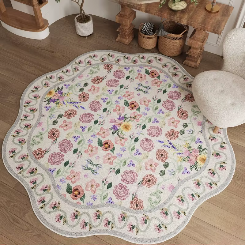 Tapis de style français pour chambre à coucher