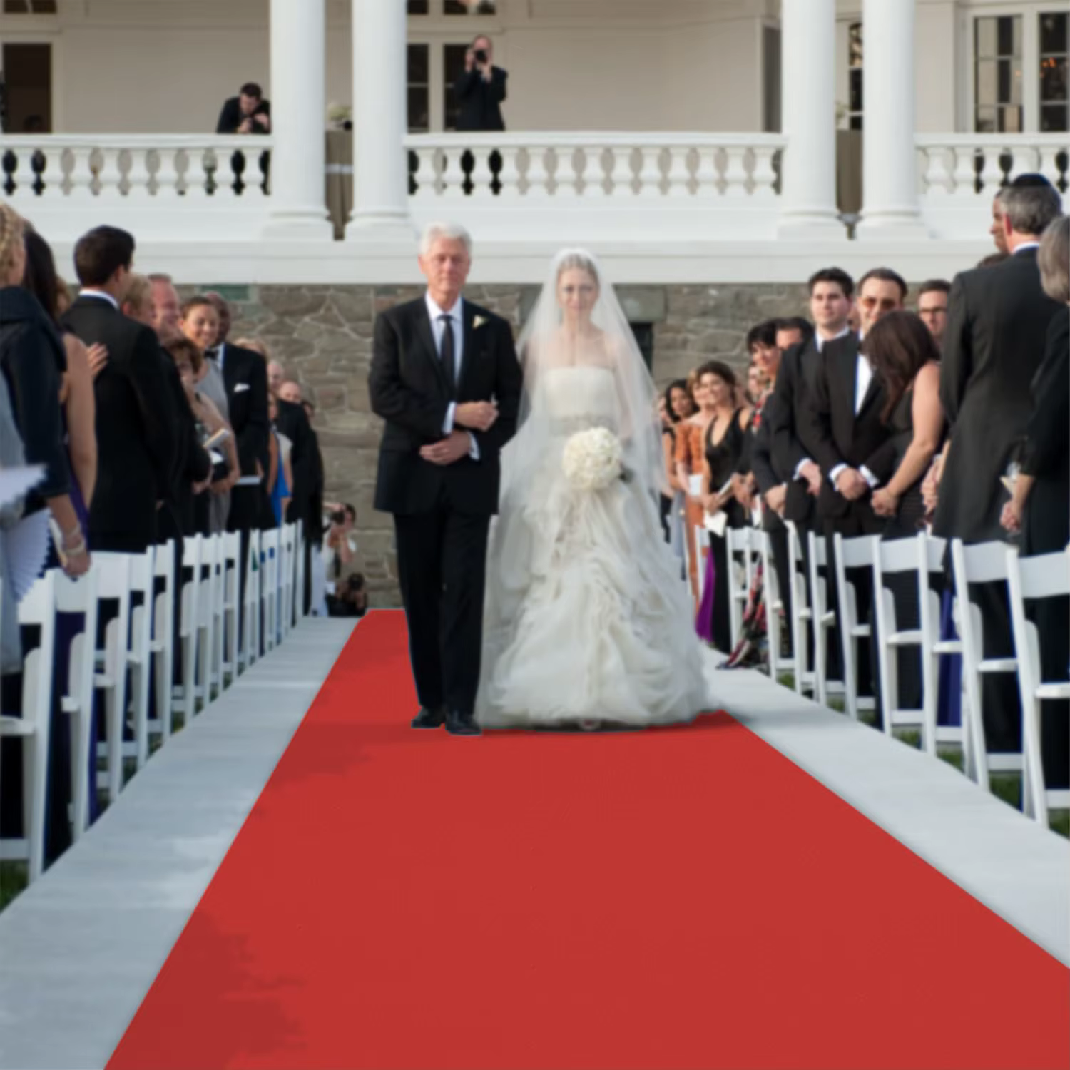 Tapis de mariage antidérapant