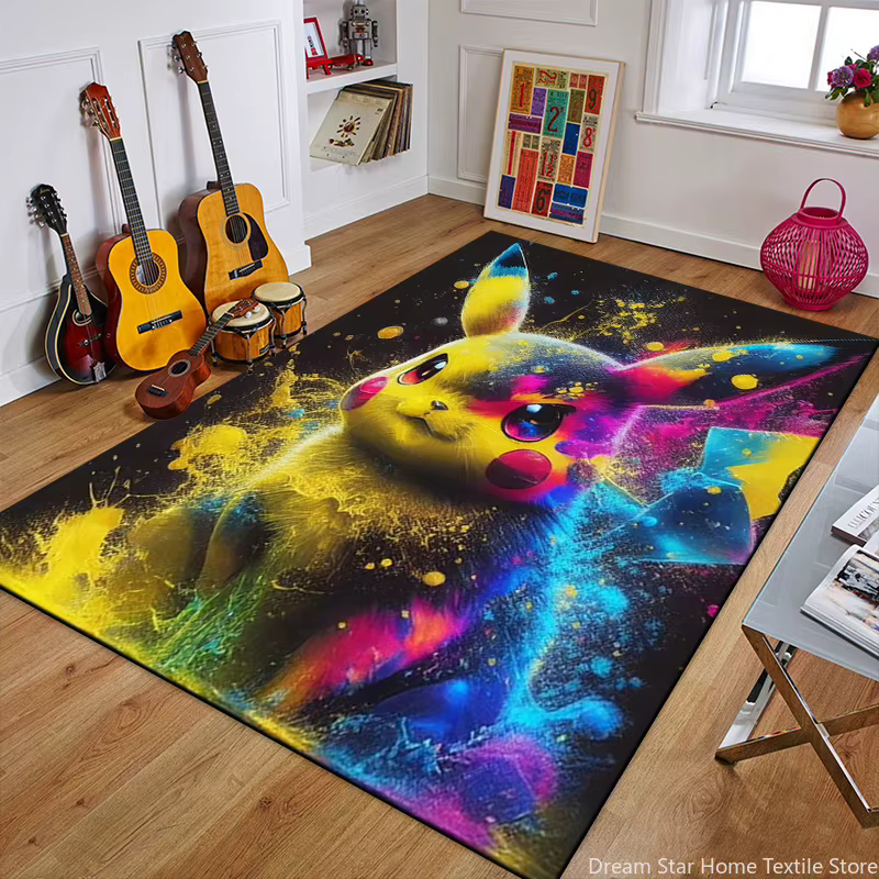 Tapis de dessin animé Pokemon 3D