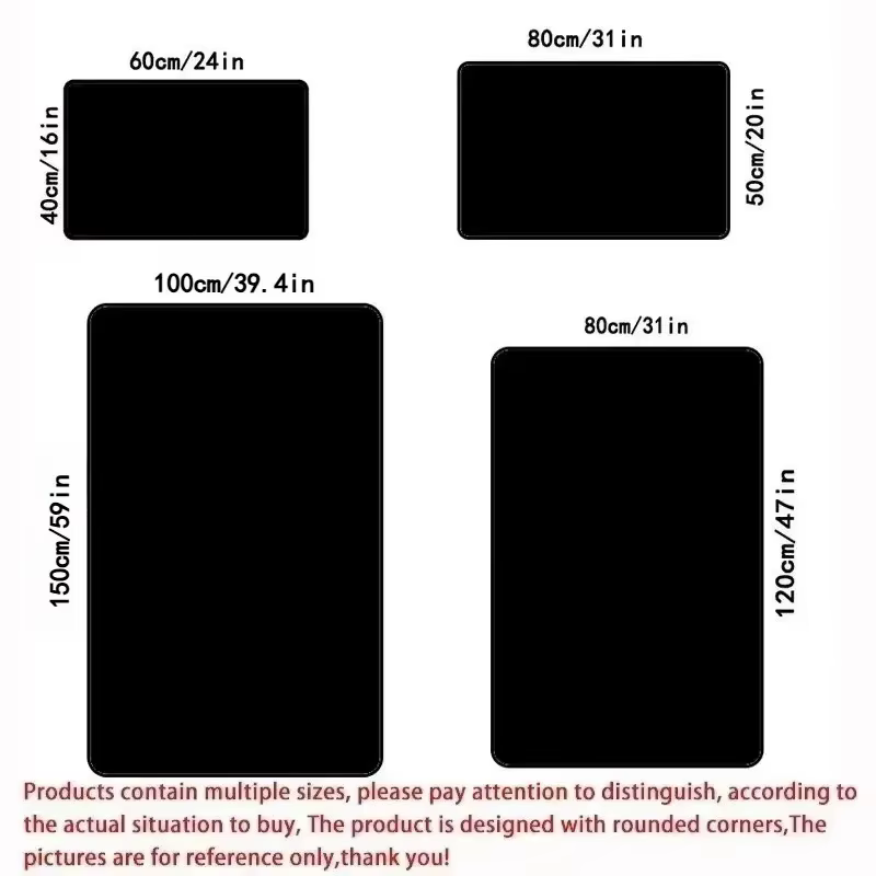 Tapis de porte antidérapant à illusion optique 3D Abysse Sans Fin, lavable en machine, pour salle de bain, chambre, camping, yoga, tapis de sol durable