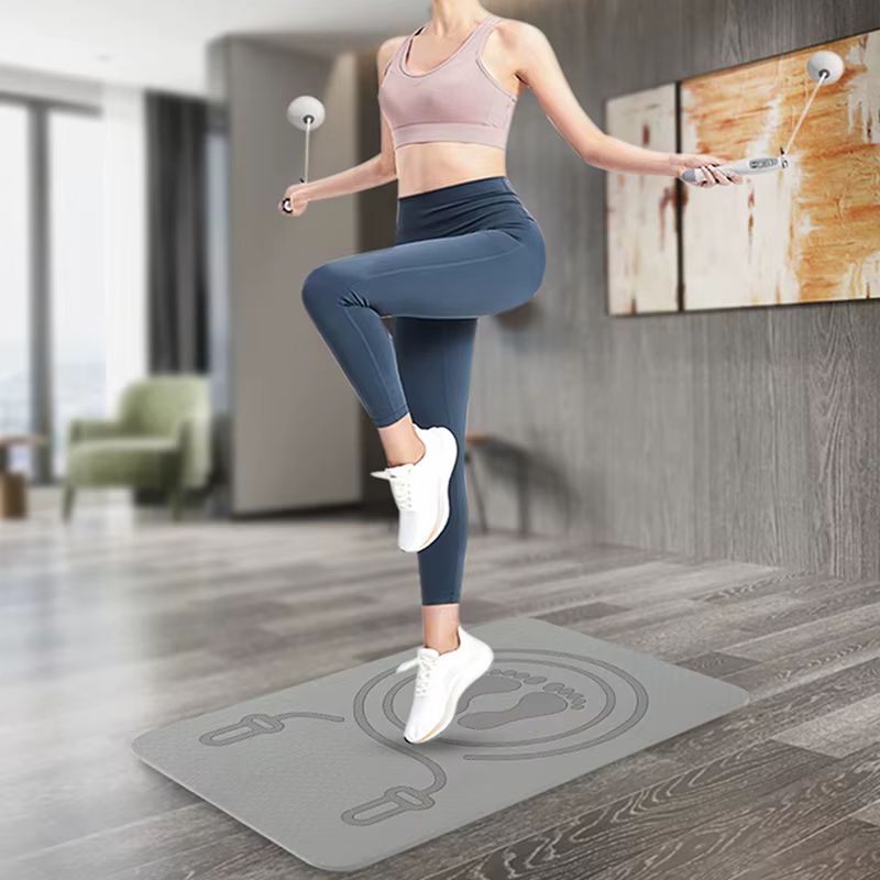 Nouveau tapis de saut à la corde 6MM anti-bruit