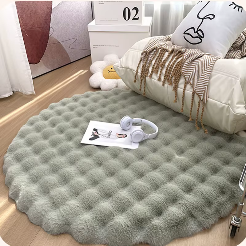 Tapis Imitation fourrure de lapin