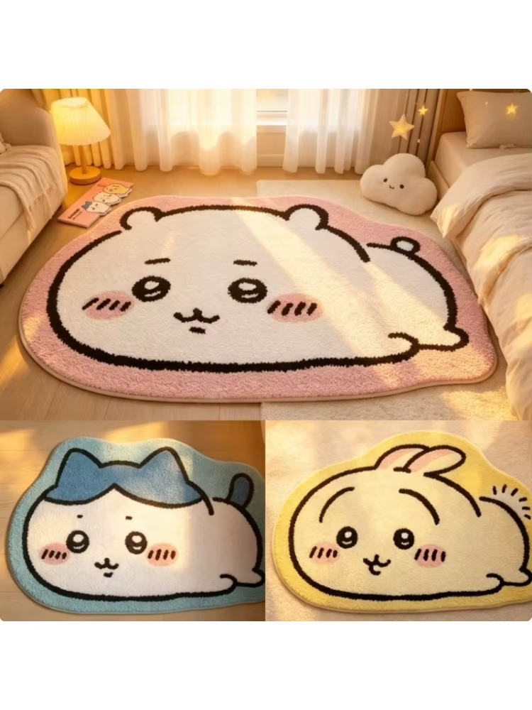 Tapis de dessin animé Chiikawa