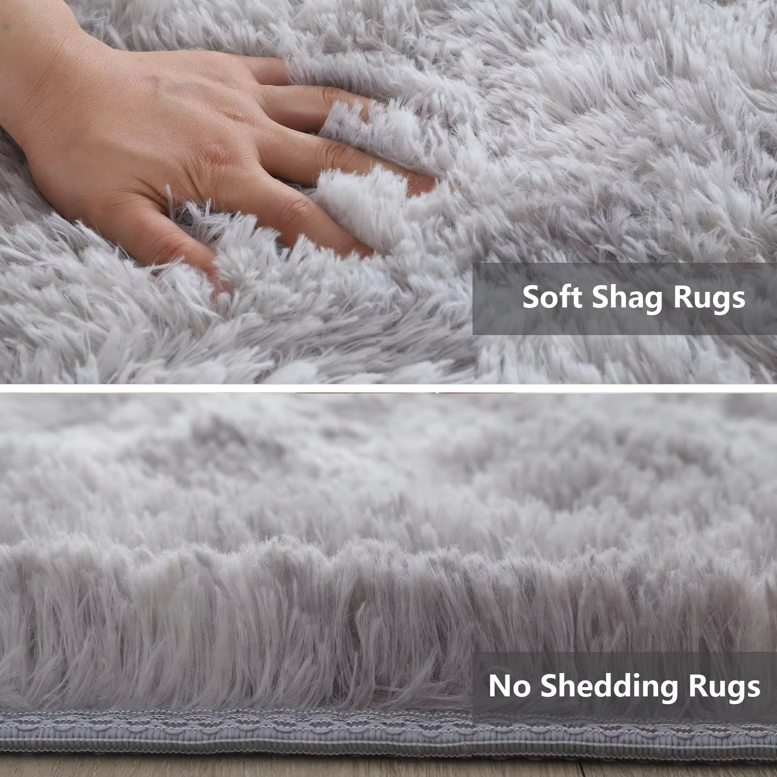 Tapis moelleux ultra-doux VIKAMA