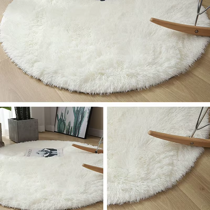 Tapis moelleux en laine lea pour salon