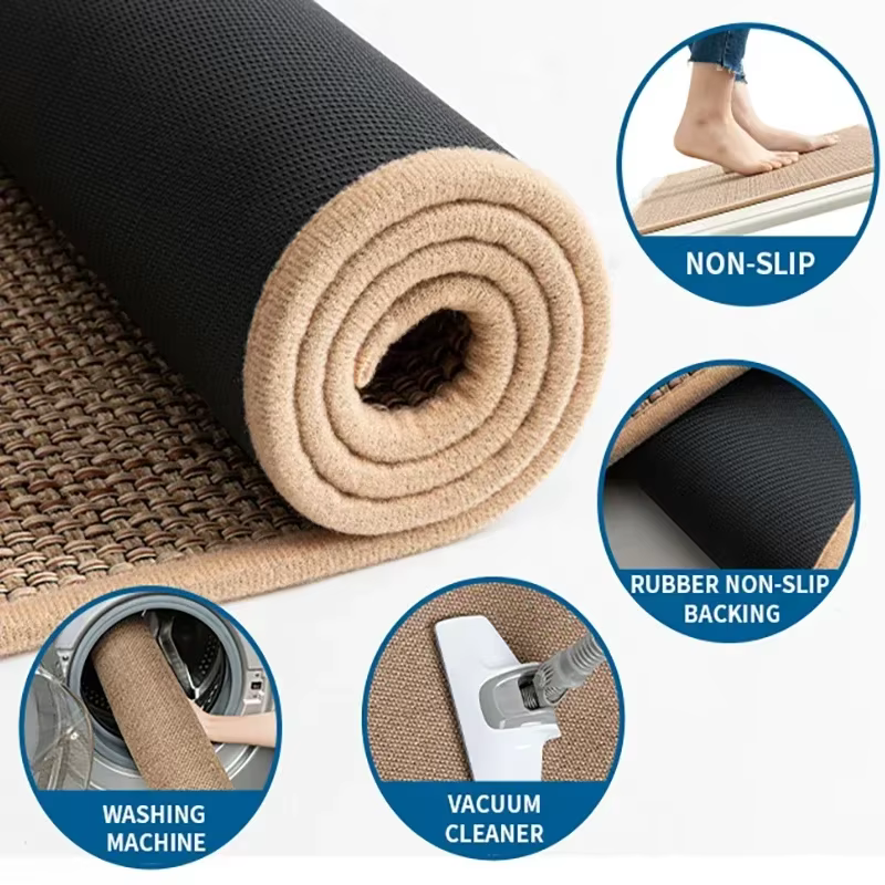 Tapis de cuisine antidérapant lavable