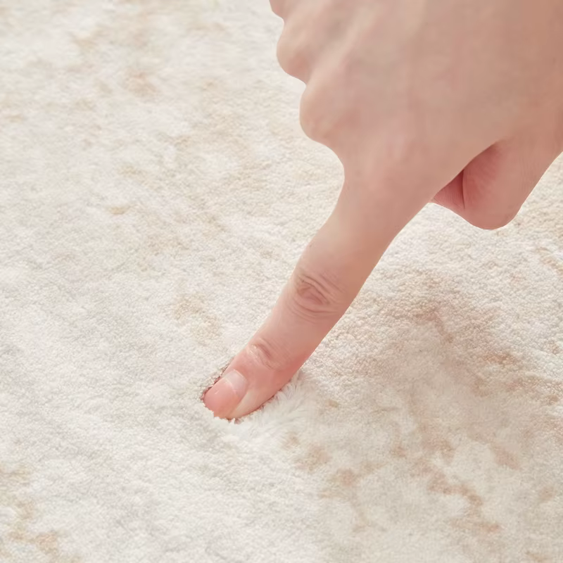 Tapis de salon rond de grande surface