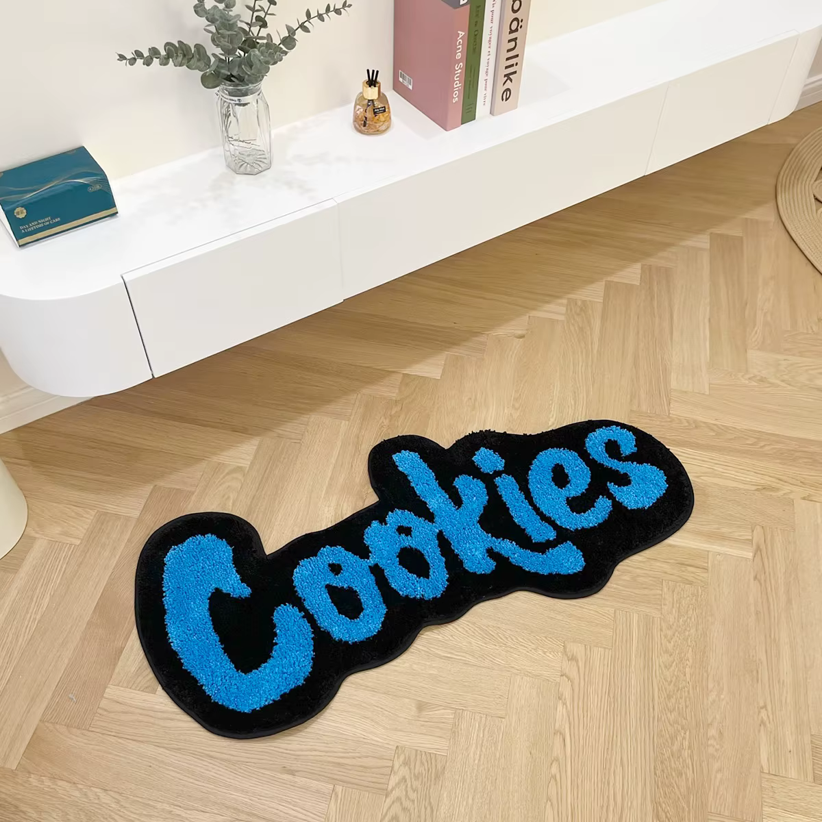 Tapis de biscuits faits à la main pour chambre d'enfants