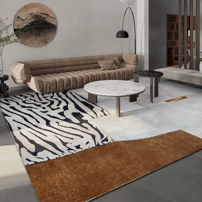 Tapis léger de luxe pour salon