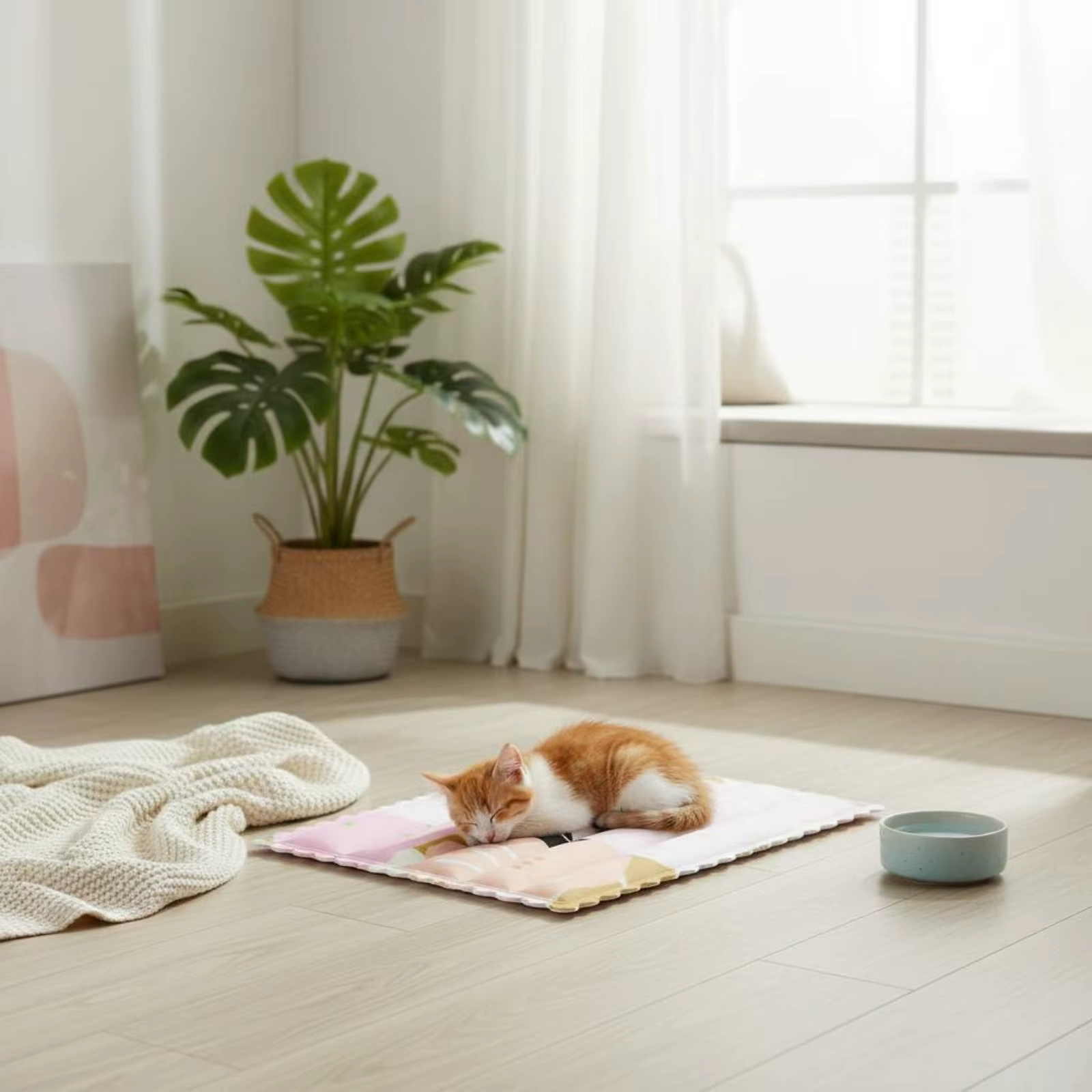 Tapis rafraîchissant pour chat