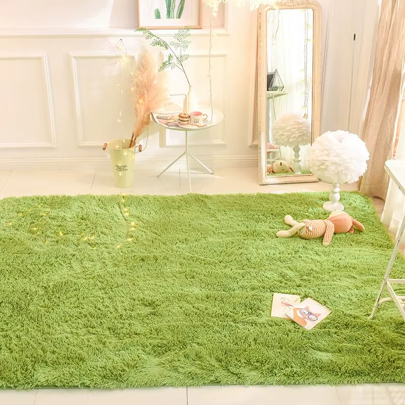 Tapis en peluche pour salon