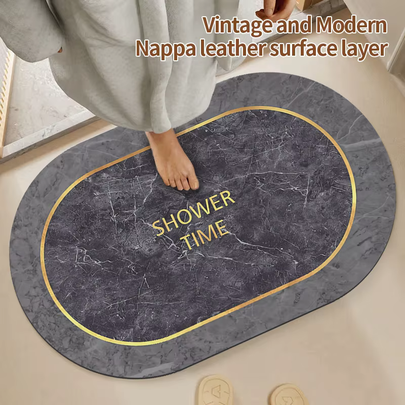 Tapis de salle de bain antidérapant