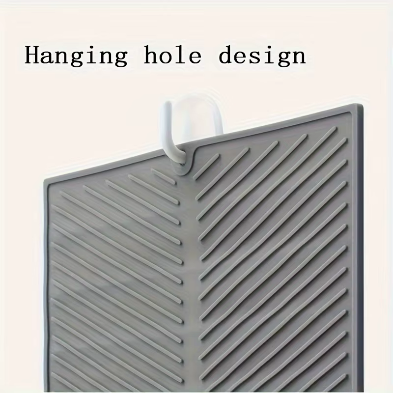 Tapis de drainage en silicone