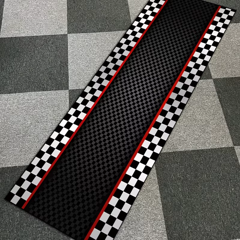 Tapis rayé à carreaux VIKAMA Racing