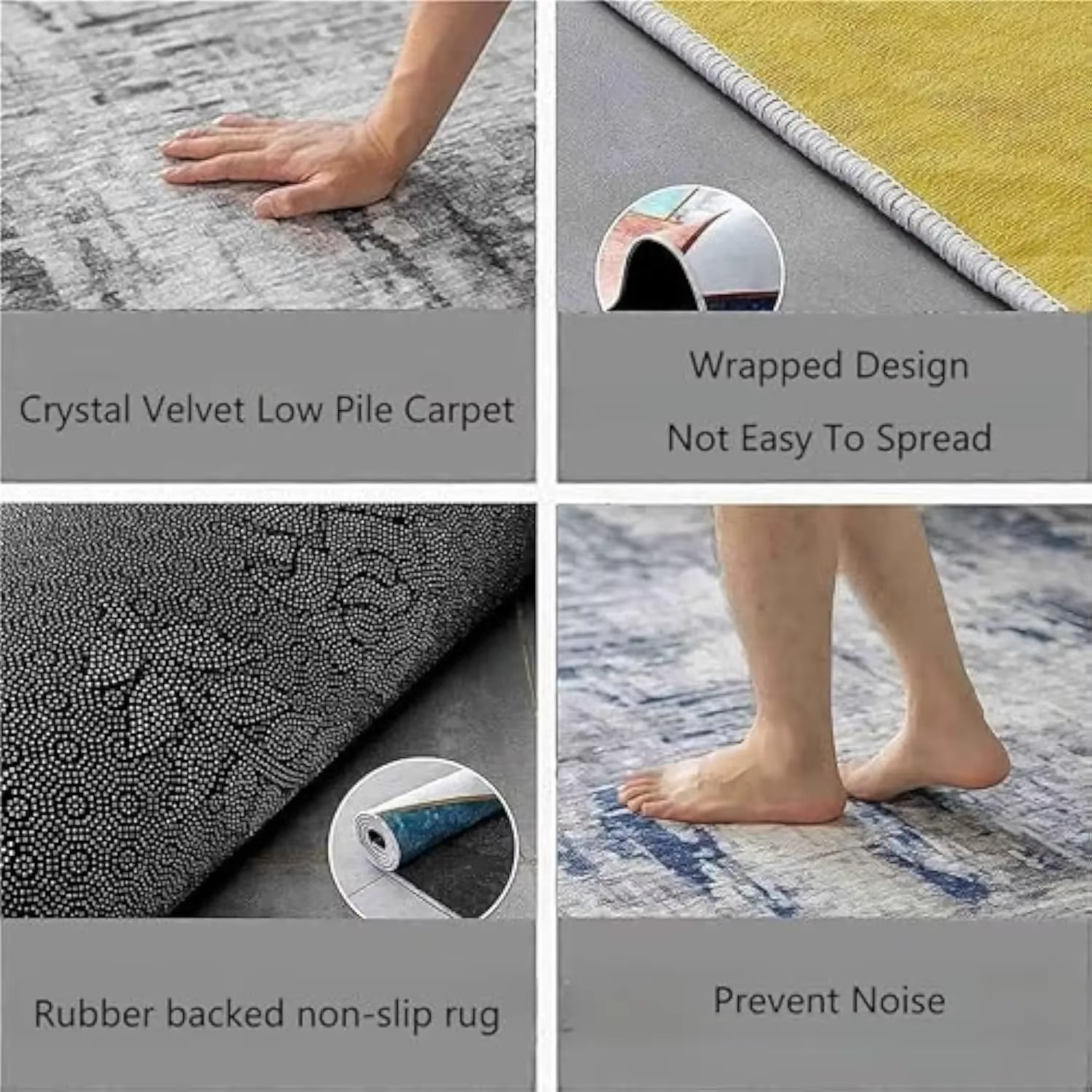 VIKAMA – tapis de luxe géométrique