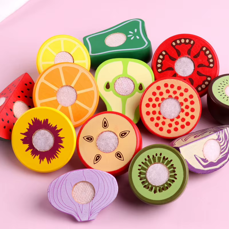 Jouet de cuisine en bois de simulation, jeu classique Montessori éducatif pour enfants, cadeau pour enfants, ensemble de fruits et légumes à découper