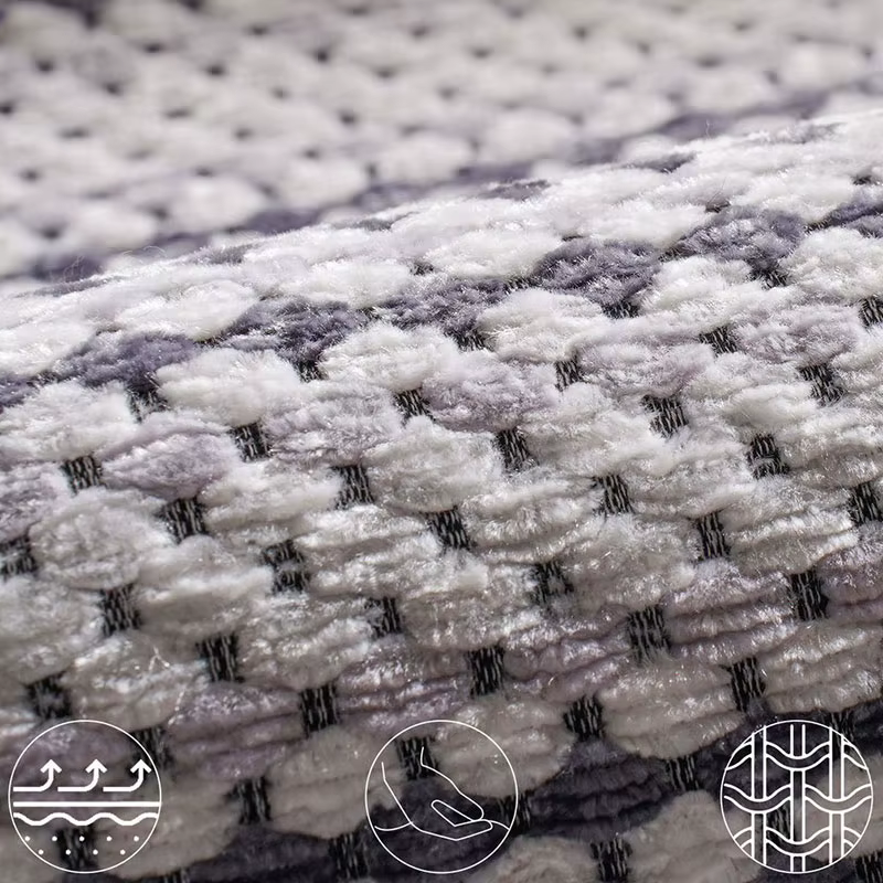 Tapis de bain absorbant et antidérapant