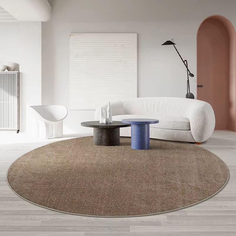 Tapis minimaliste moderne antidérapant