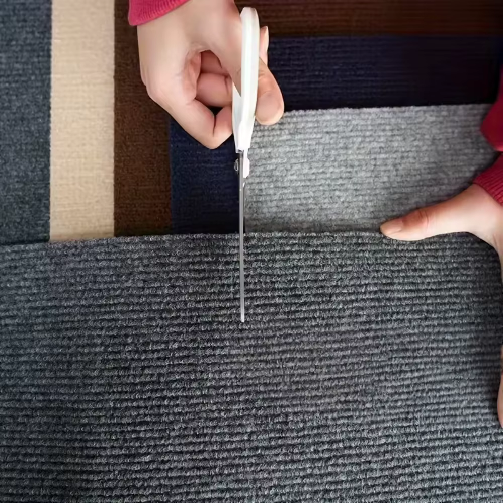 1 pièce Tapis d'escalier antidérapant lavable 20cm x 100cm pour marches extérieures