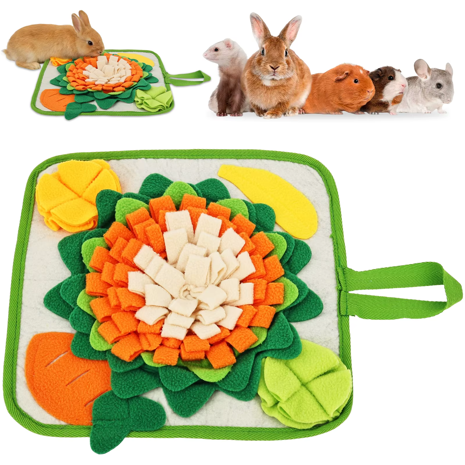 Tapis de Forrage pour Lapins