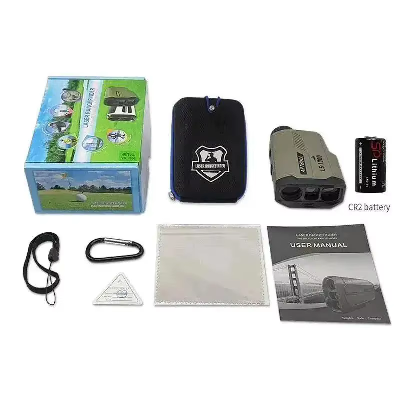 Télémètre Laser 1000m pour la chasse en plein air, télescope de Golf 650m avec verrouillage du drapeau, compteur de Distance ajusté en pente