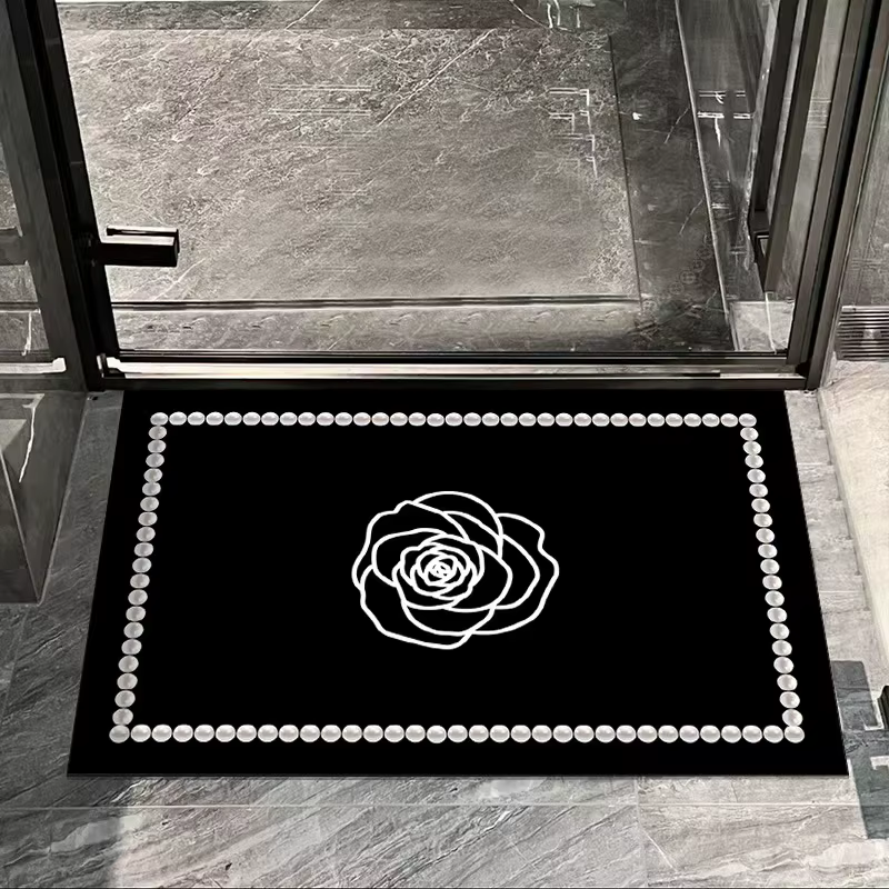 VIKAMA Tapis de sol pour porte de salle de bain