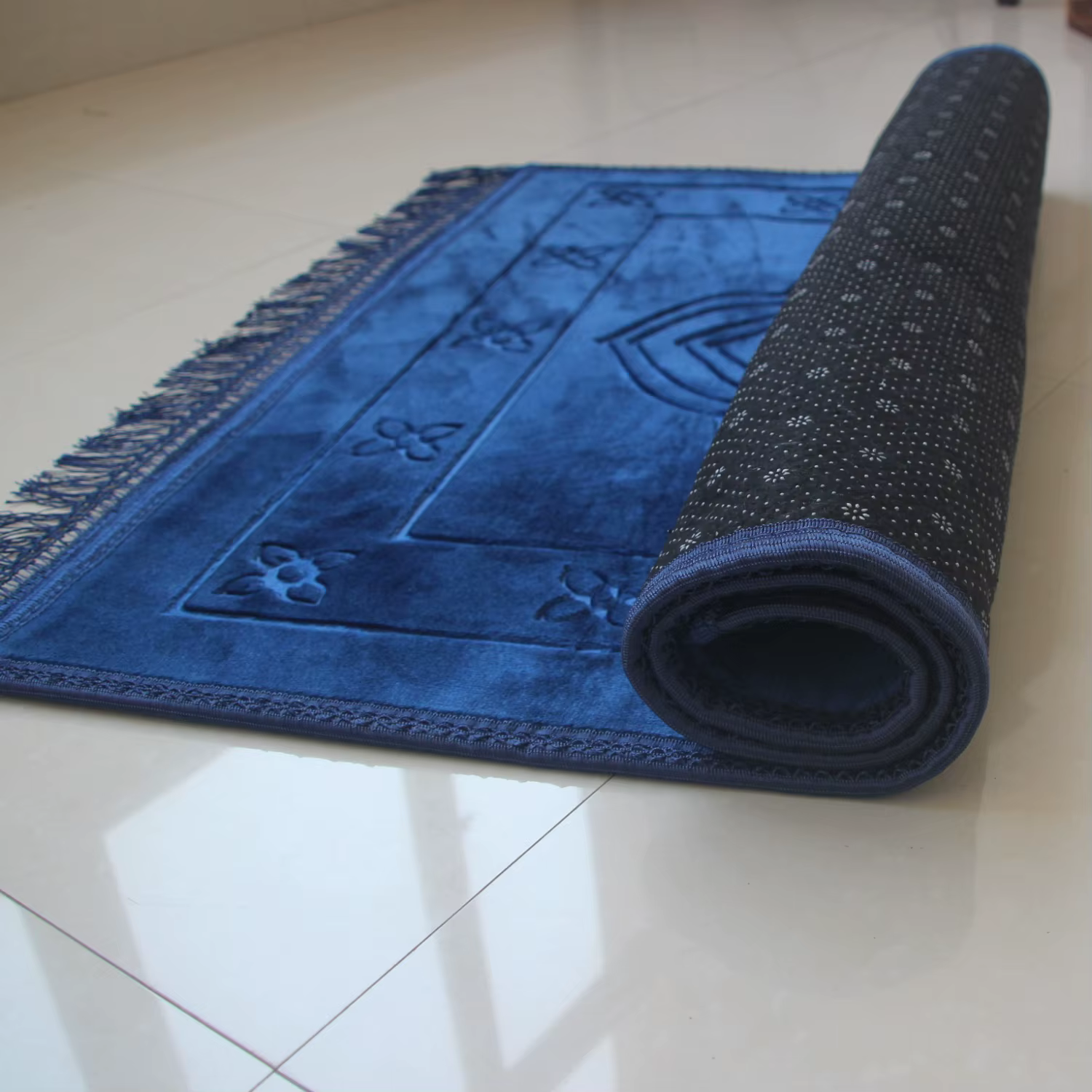 Tapis de prière en velours musulman