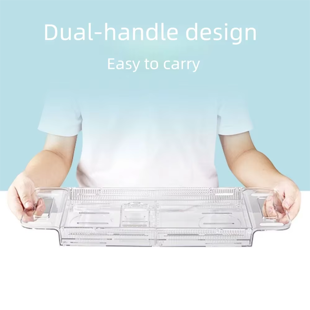 Plateau de baignoire extensible antidérapant