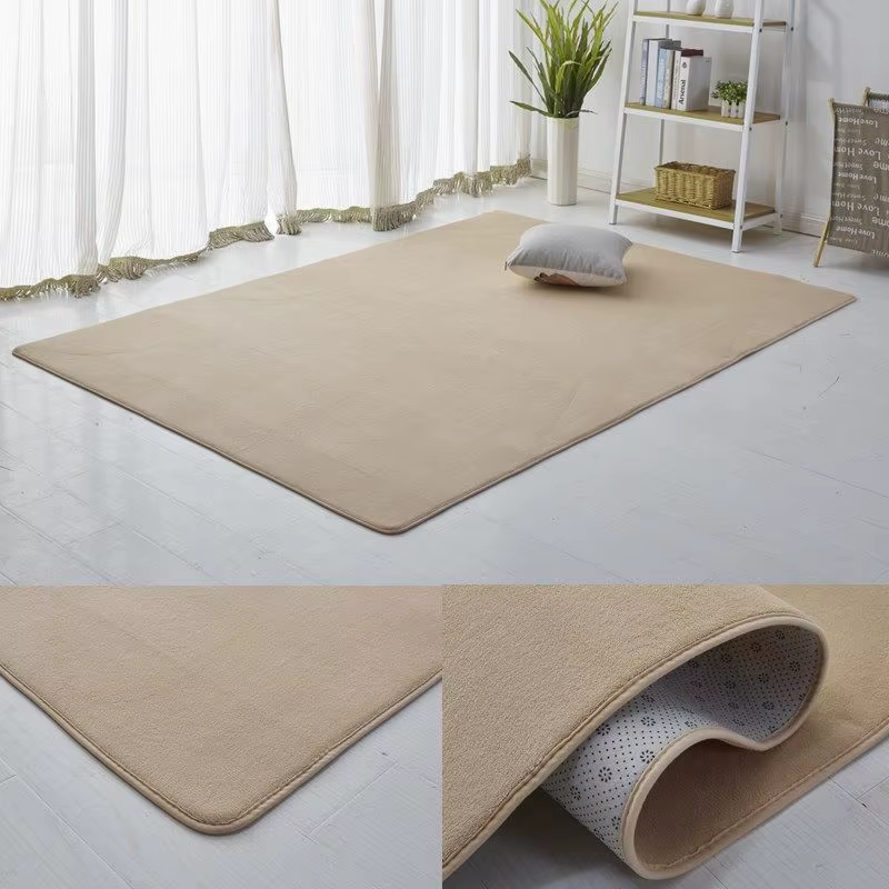 Tapis de salon en polaire insonorisé non ald