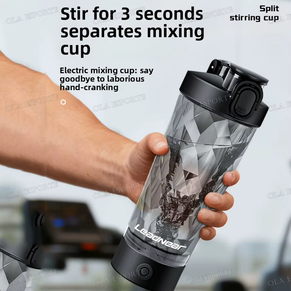 Gobelet mélangeur électrique d'extérieur 700 ml, auto-mélangeur intelligent pour protéines, substitut de repas, gobelet de sport portable