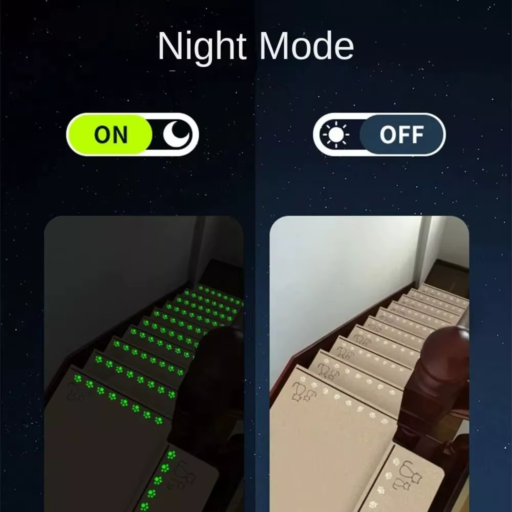 Tapis d'escalier lumineux Durable