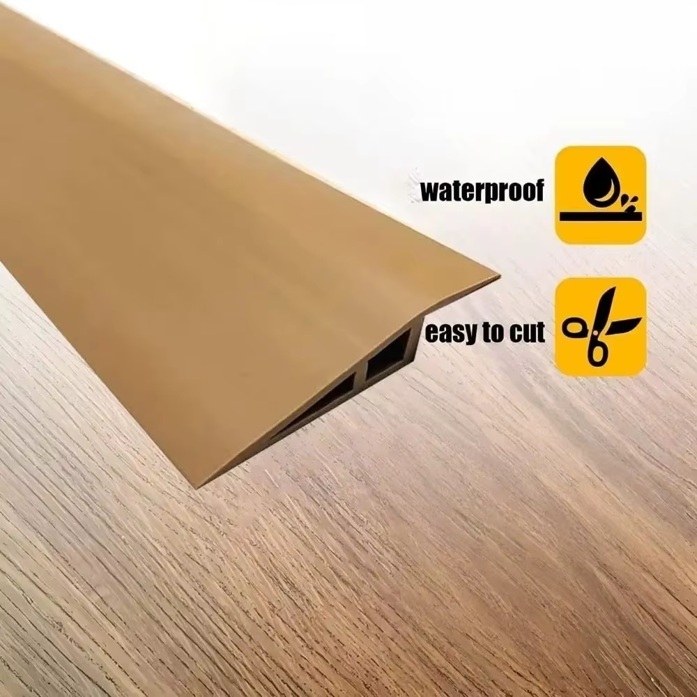 1 pièce 1m/2m x 5cm Bande de transition durable pour moquette et carrelage