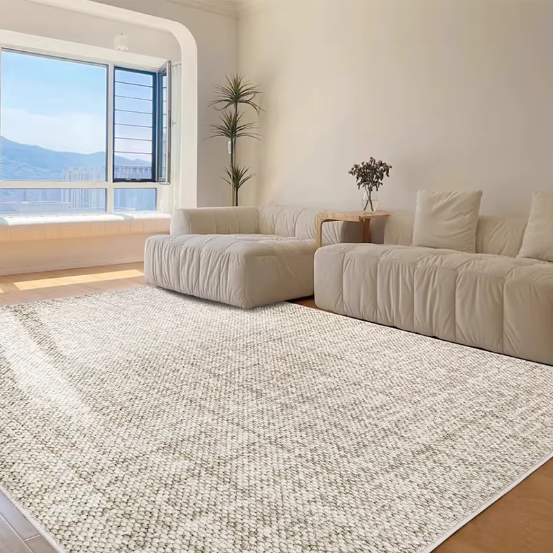 Tapis en laine de Nouvelle-Zélande importé pour salon