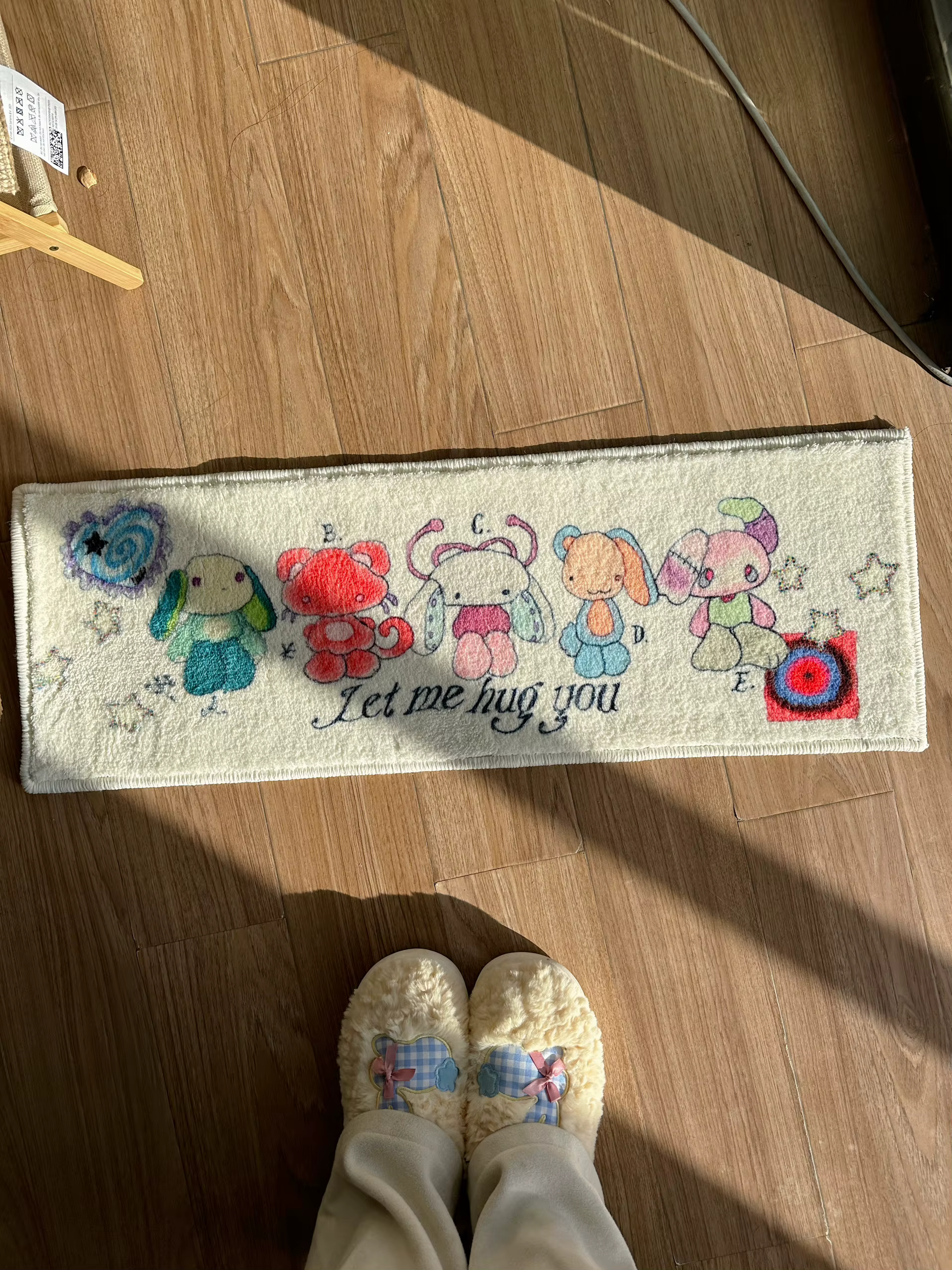 VIKAMA Tapis de dessin animé mignon